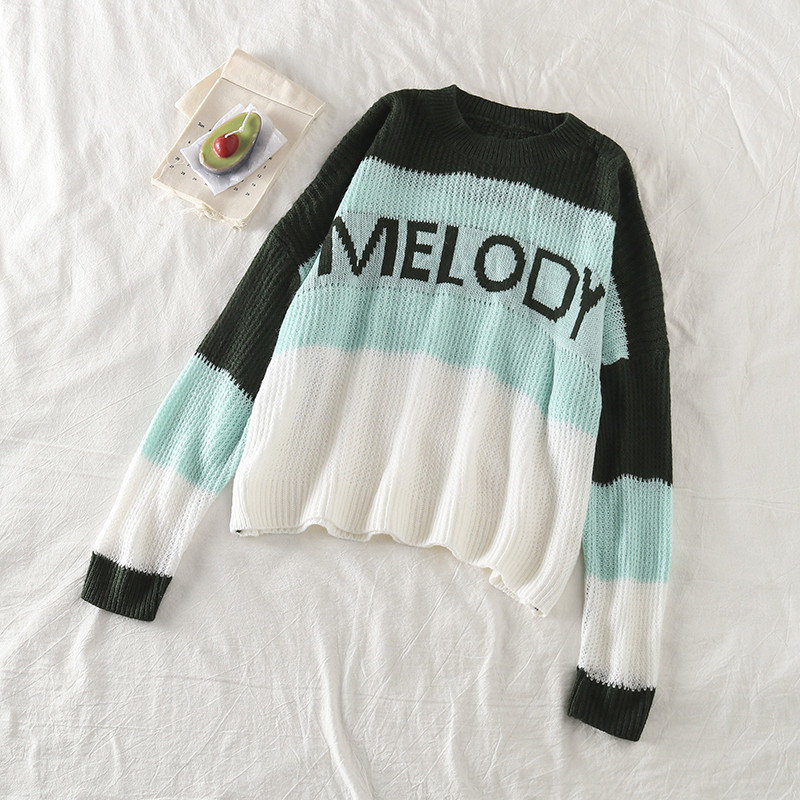 Γυναικείο πουλόβερ σε τέσσερα χρώματα