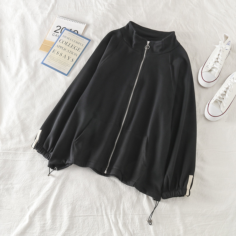 Hanorac sport-casual dama cu fermoar