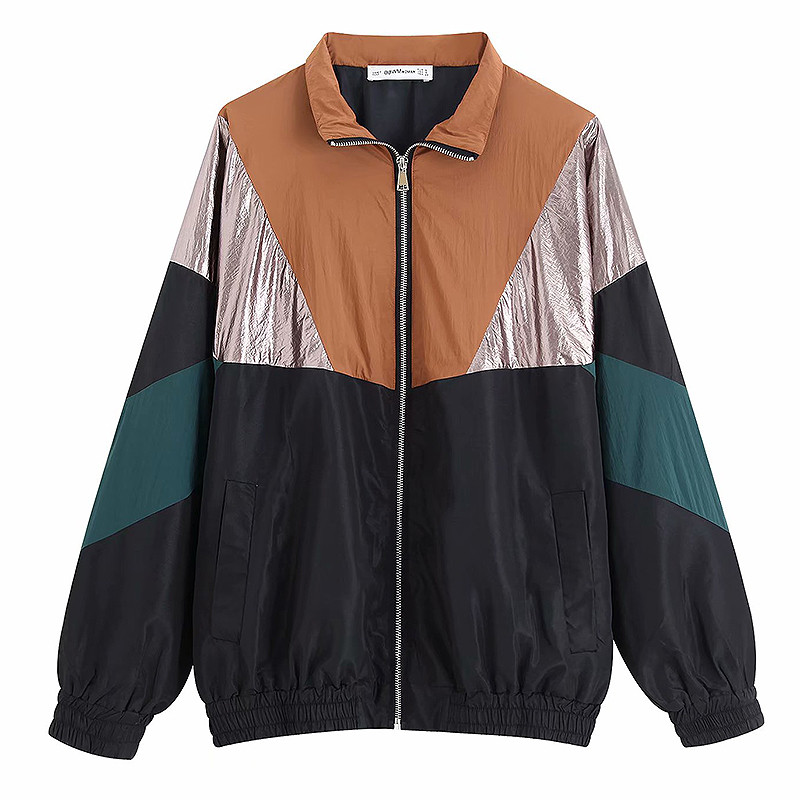 Női sport-hétköznapi pulóver cipzárral