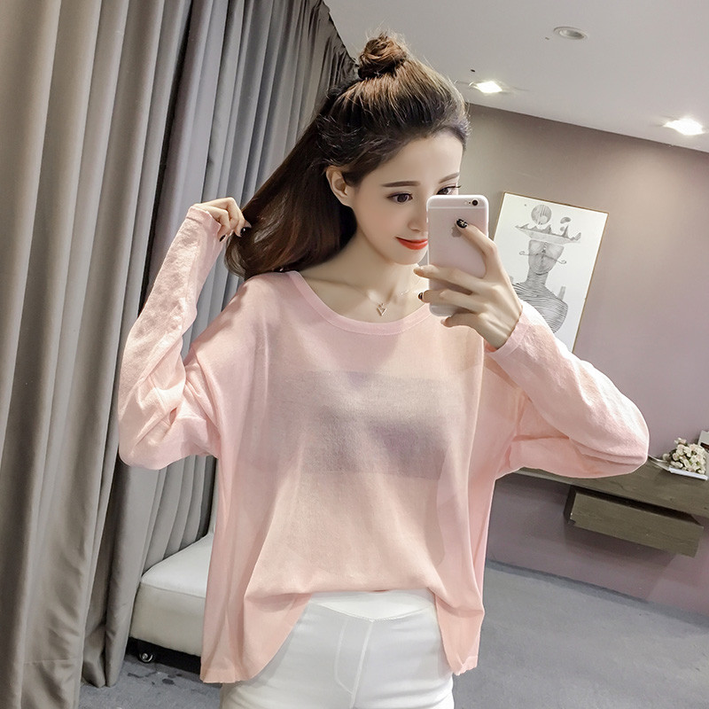 Bluză lată casual de damă cu spatele gol