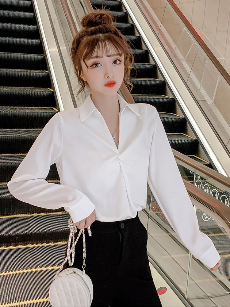 Camasa moderna de dama in trei culori model lat