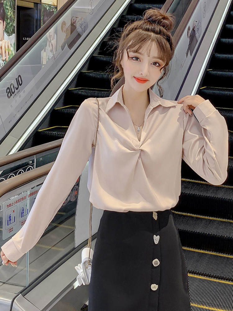 Camasa moderna de dama in trei culori model lat