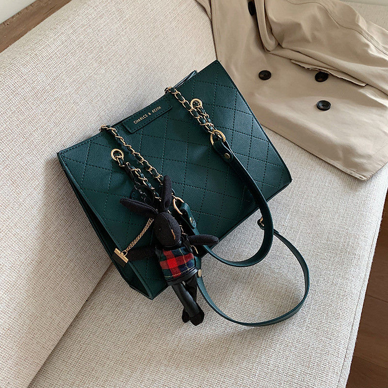 Modern női táska eko bőrből + kiegészítő