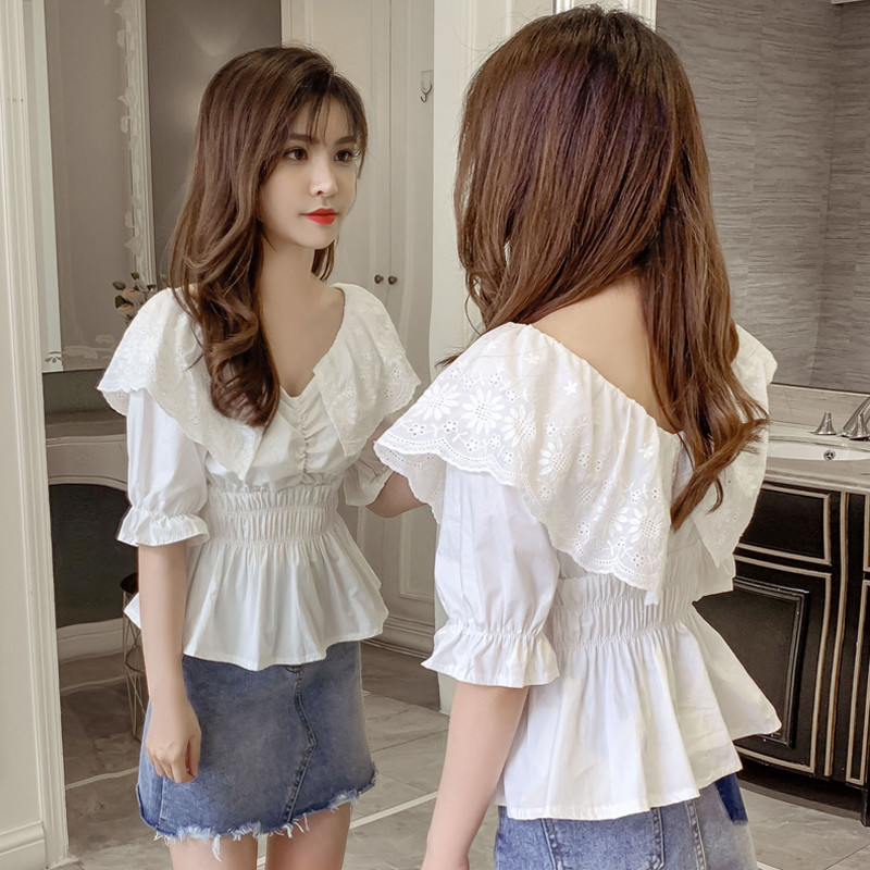 Γυναικεία μπλούζα  σε δύο χρώματα με 3/4 μανίκια