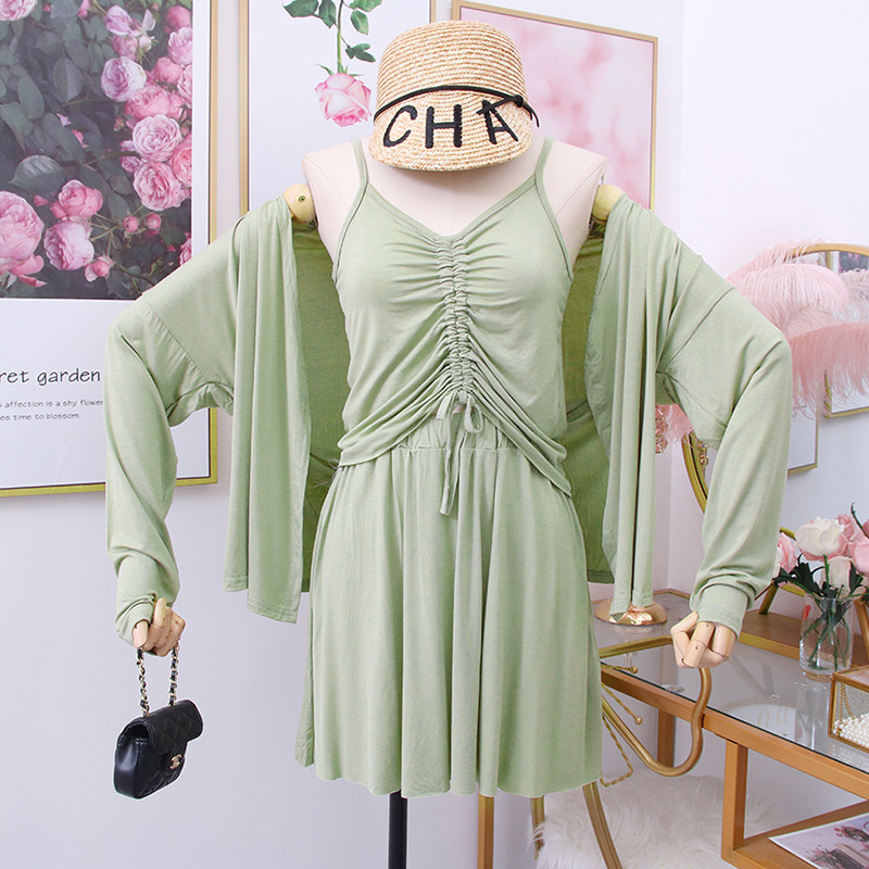 Set de dama model nou din trei piese in patru culori