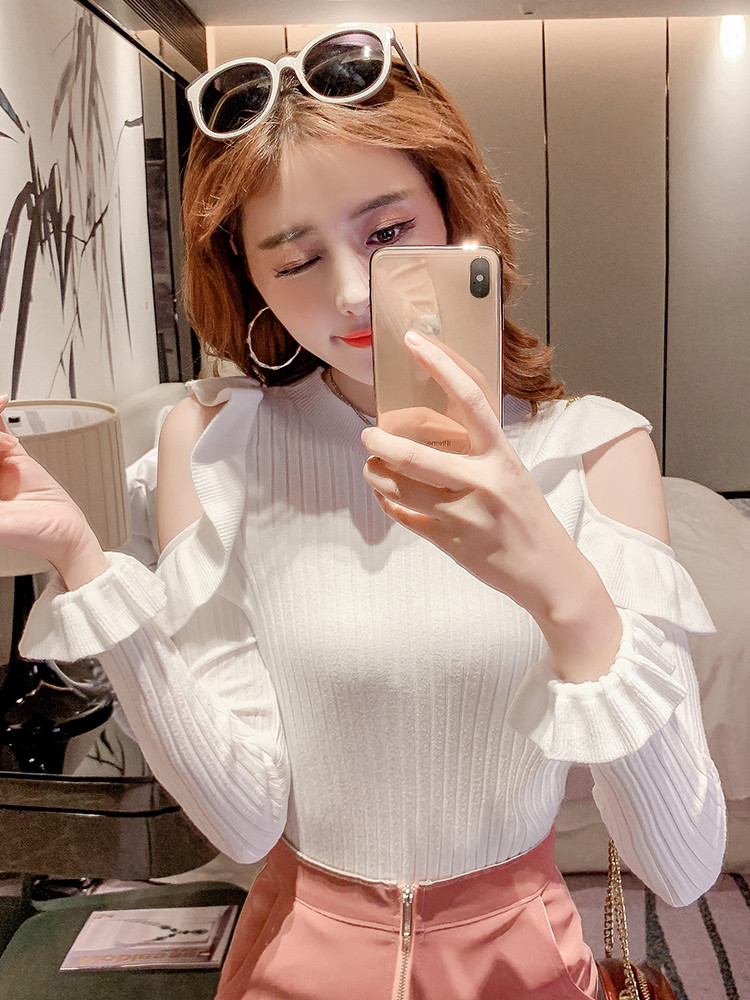 Bluza casual dama cu umerii goi in mai multe culori