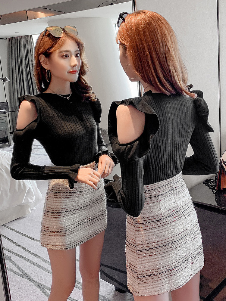 Bluza casual dama cu umerii goi in mai multe culori