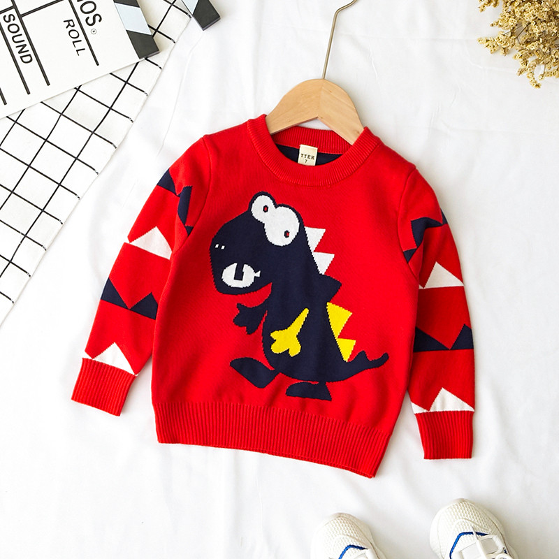 Gyermek pulóver új modellje, két színben rátéttel fiúknak