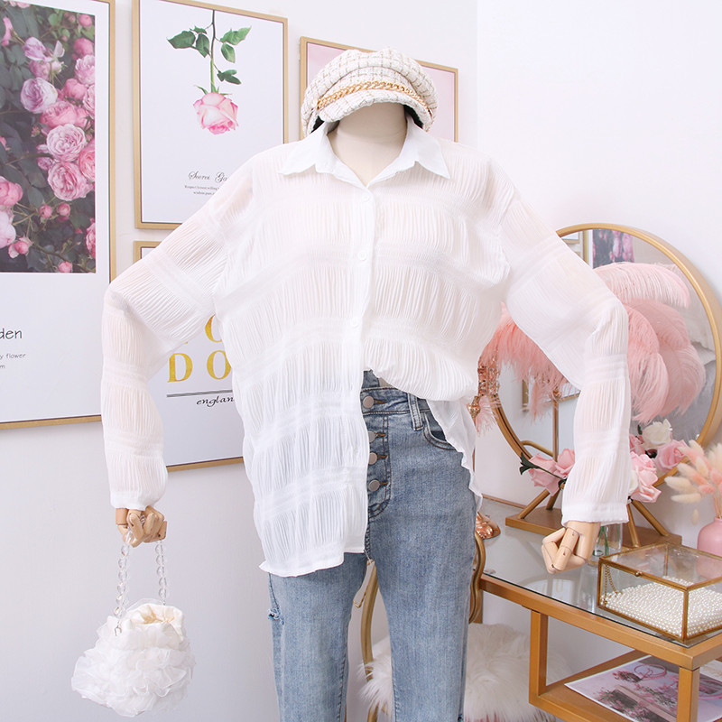 Modern női ing klasszikus gallérral - többféle színben