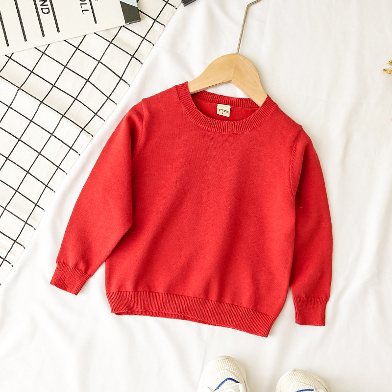 Gyerek pulóver fiúknak több színben sima modell