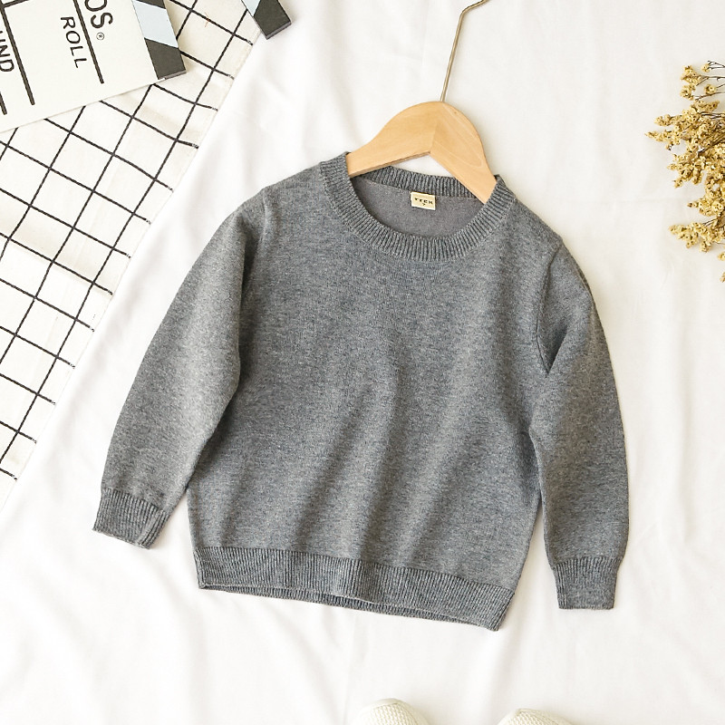 Gyerek pulóver fiúknak több színben sima modell