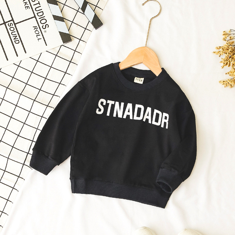 Alkalmi gyerekblúz fekete színben, felirattal fiúknak