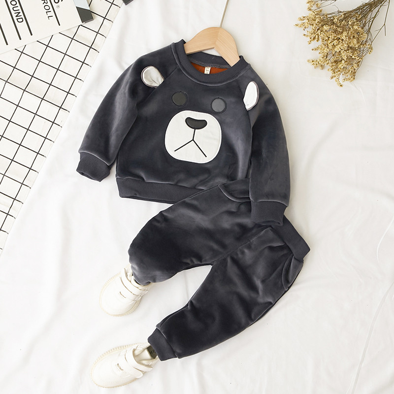 Gyerekkészlet három színben 3D elemmel fiúknak