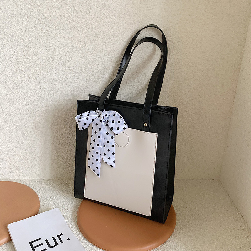 Geanta de dama moderna cu panglica in mai multe culori