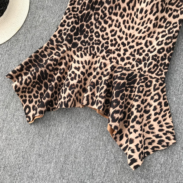 Fusta de dama moderna cu talie inalta model asimetric