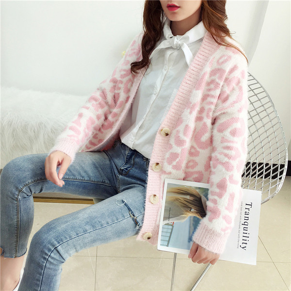 Cardigan casual dama cu nasturi