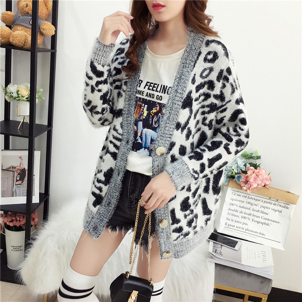 Cardigan casual dama cu nasturi