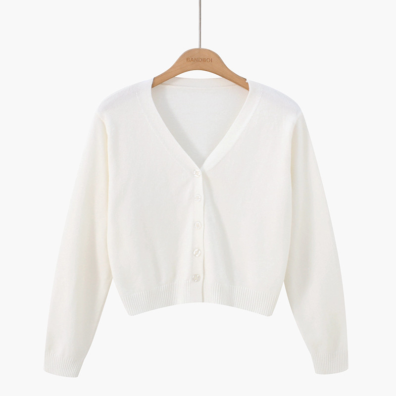 Cardigan de dama model nou cu nasturi si decolteu in V in mai multe culori