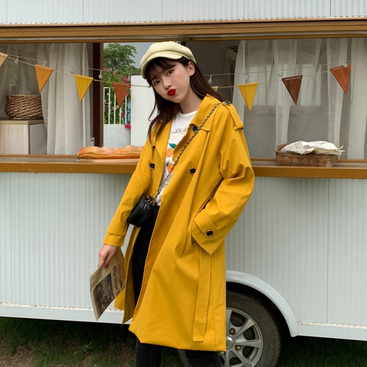 Modern női hosszúkabát két színben