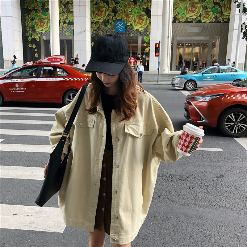 Női farmerdzseki két színben - széles modell