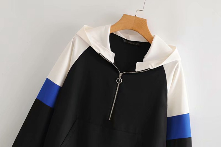 Γυναικείο  σπορ φούτερ με κουκούλα και  κορδόνι στη μέση