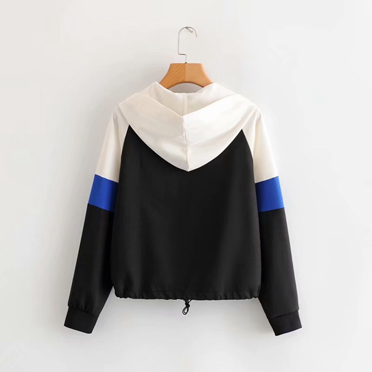 Γυναικείο  σπορ φούτερ με κουκούλα και  κορδόνι στη μέση