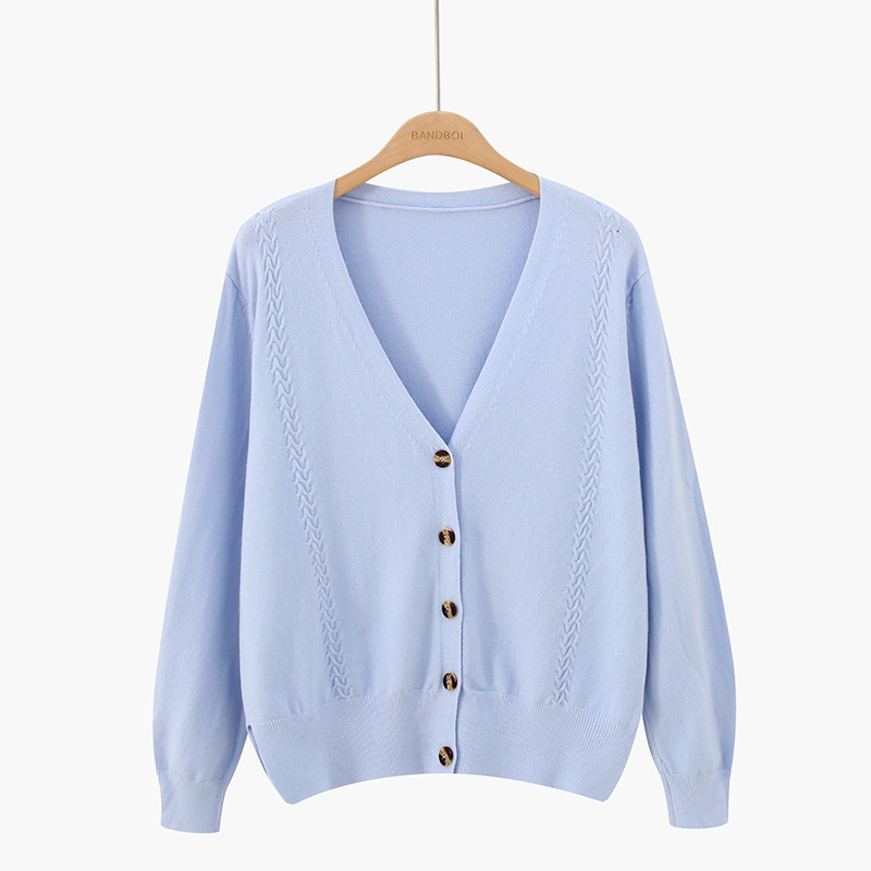 Νέο μοντέλο καθημερινή γυναικεία ζακέτα με λαιμόκοψη