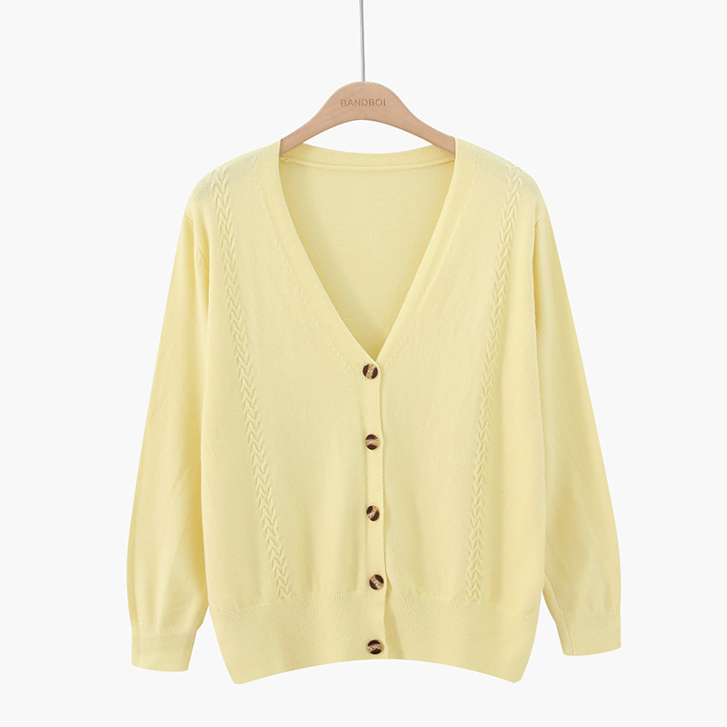 Νέο μοντέλο καθημερινή γυναικεία ζακέτα με λαιμόκοψη