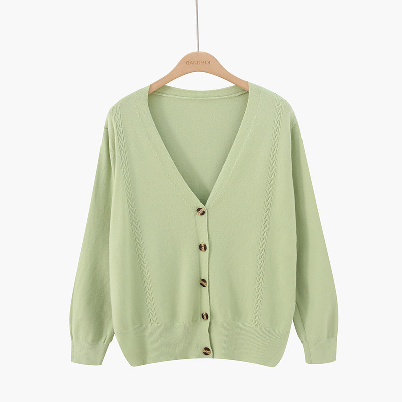 Νέο μοντέλο καθημερινή γυναικεία ζακέτα με λαιμόκοψη