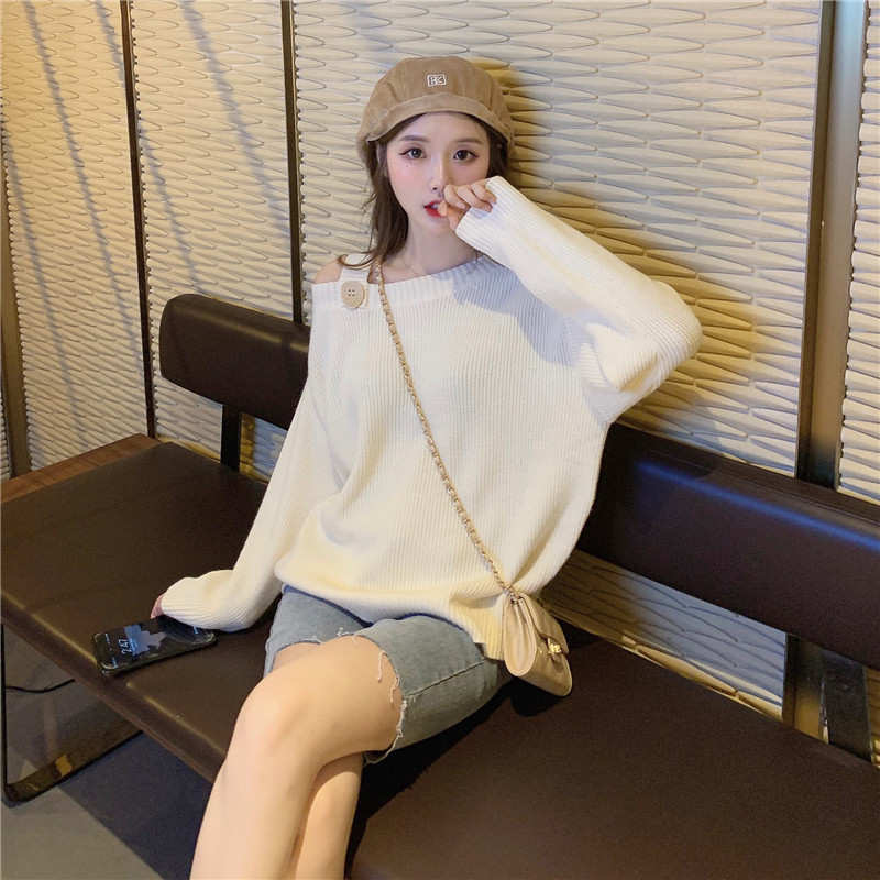 Modern női kötött blúz három színben