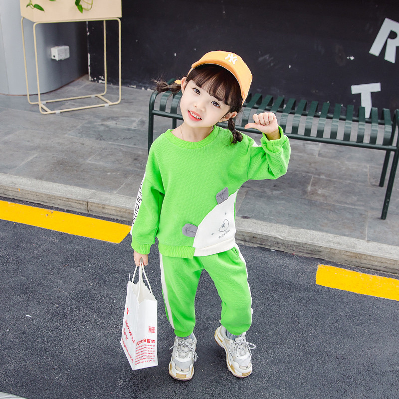 Napi gyerekkészlet három színben 3D elemmel lányoknak