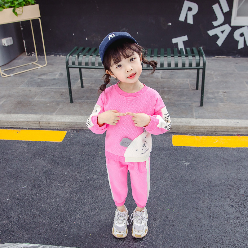 Napi gyerekkészlet három színben 3D elemmel lányoknak