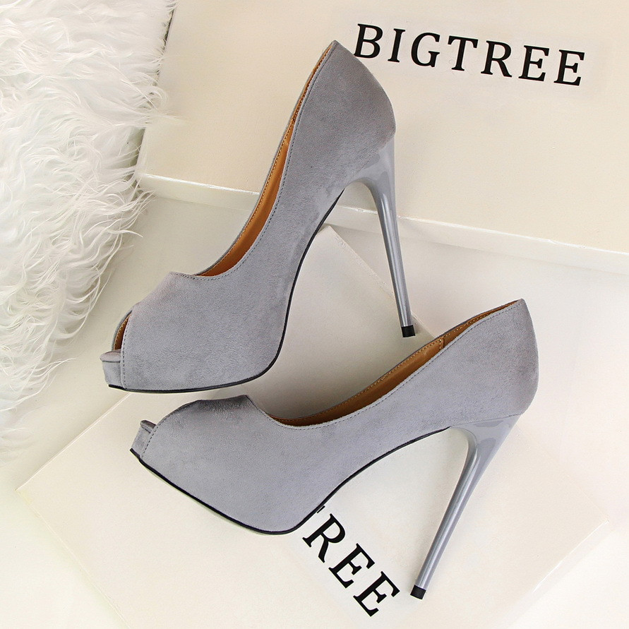 Modern női magas sarkú cipő hét színben