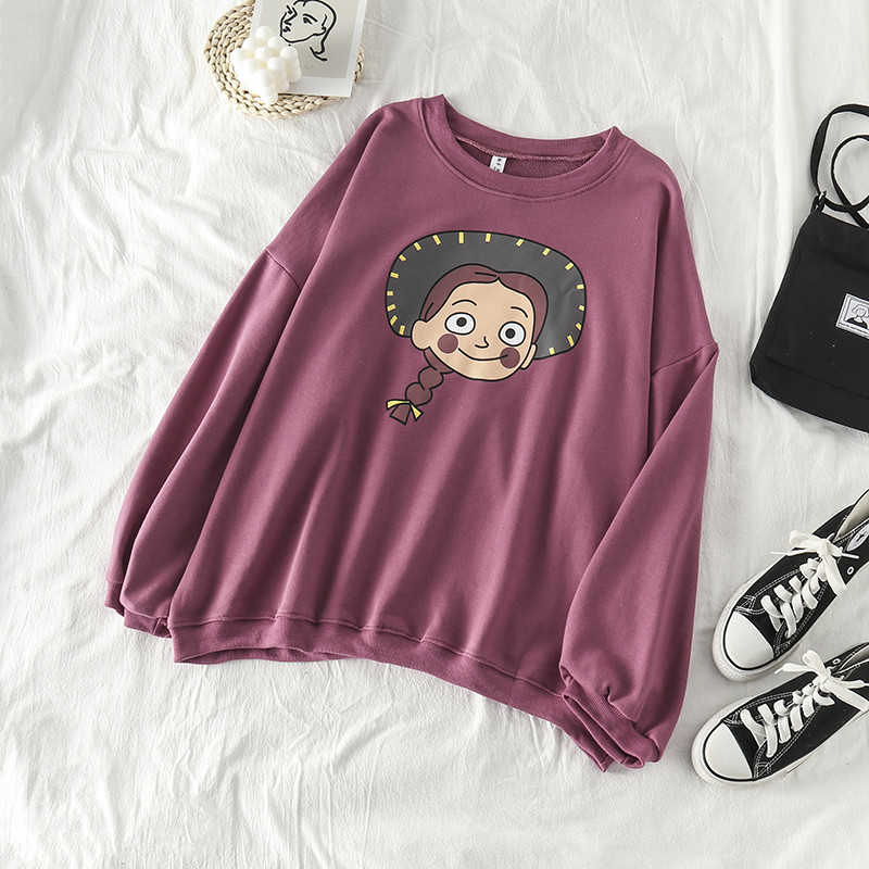 Bluza casual dama cu aplicatie in trei culori