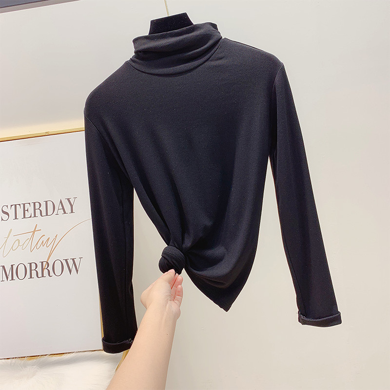 Alkalmi női blúz magas gallérral több színben