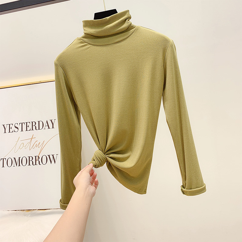 Alkalmi női blúz magas gallérral több színben