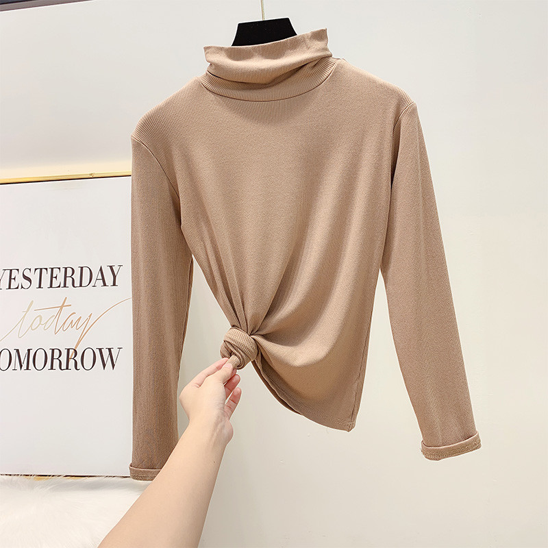 Alkalmi női blúz magas gallérral több színben