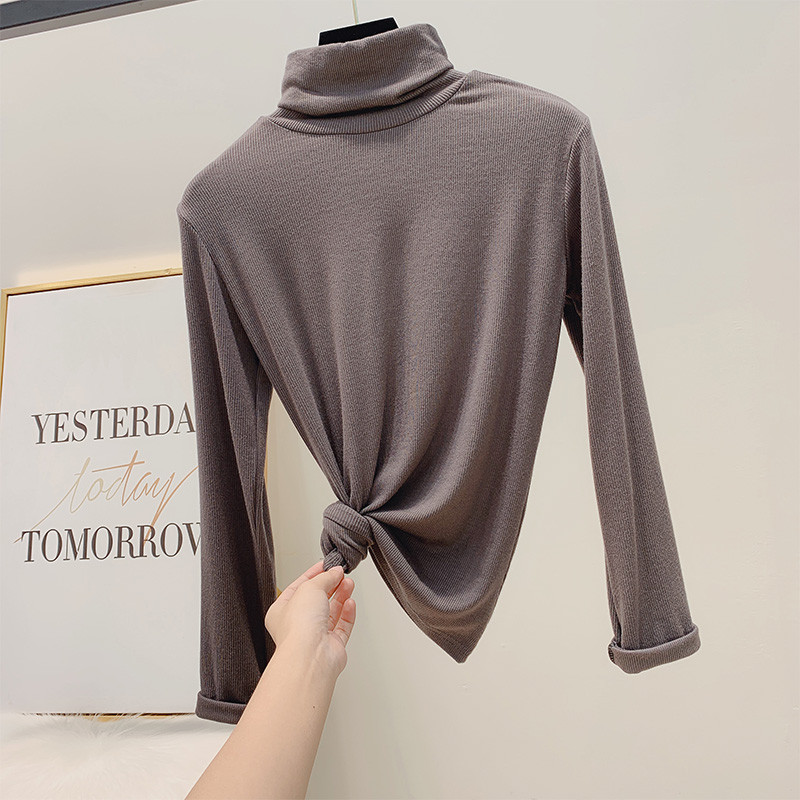 Alkalmi női blúz magas gallérral több színben