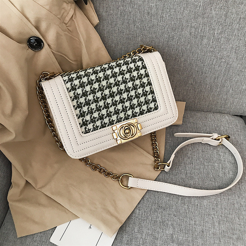 Fém rögzítésű női táska négy színben