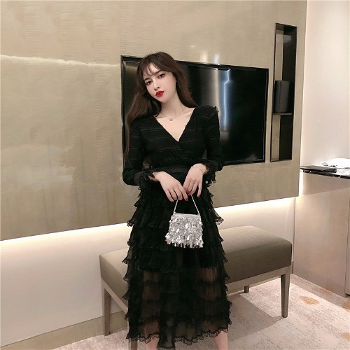 Κομψό γυναικείο φόρεμα τούλι  σε τρία χρώματα