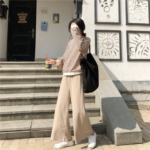 Női alkalmi nadrág négy színben - széles modell