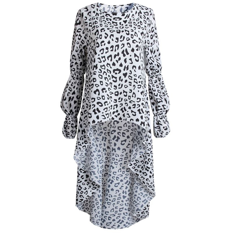 Bluză de damă modernă model asimetric în două culori