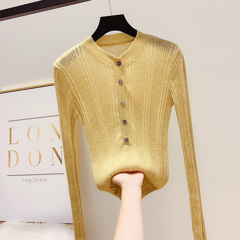 Bluza de dama cu nasturi in mai multe culori