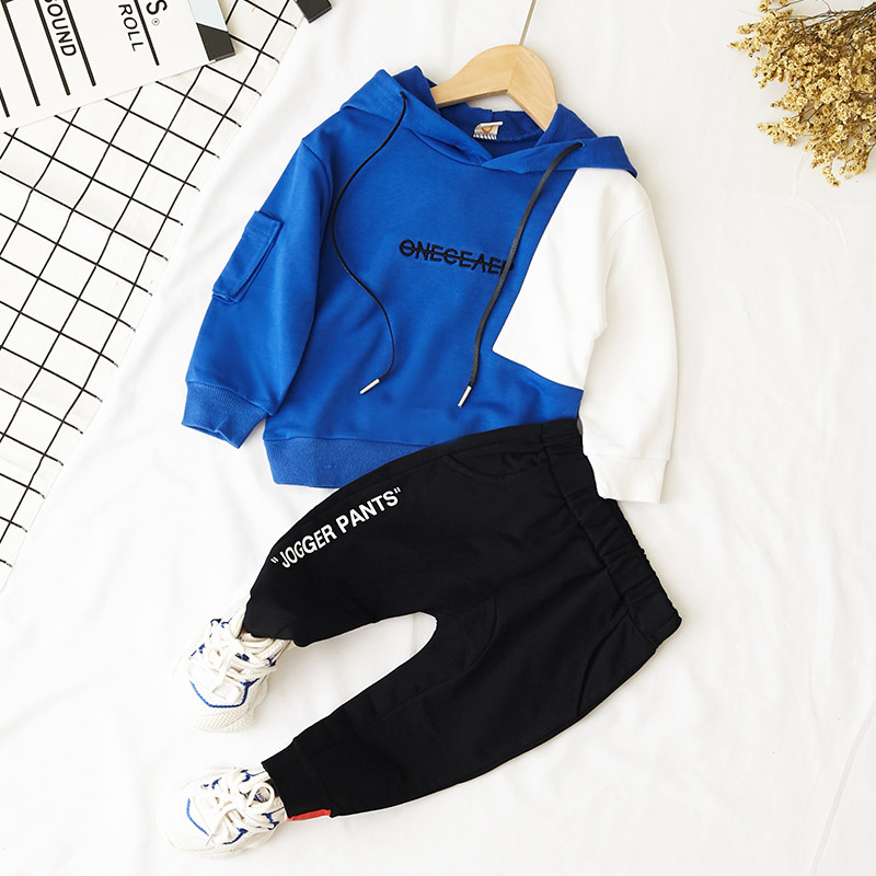 Napi gyerekkészlet két színben felirattal fiúknak