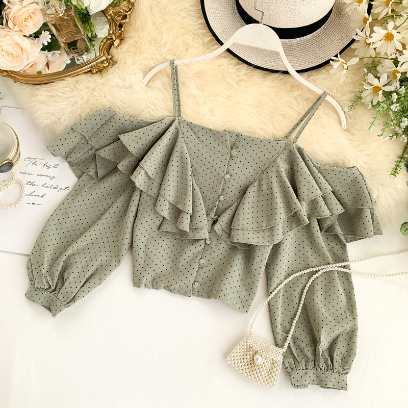 Γυναικείο πουκάμισο πουά με λεπτές λωρίδες  σε διάφορα χρώματα