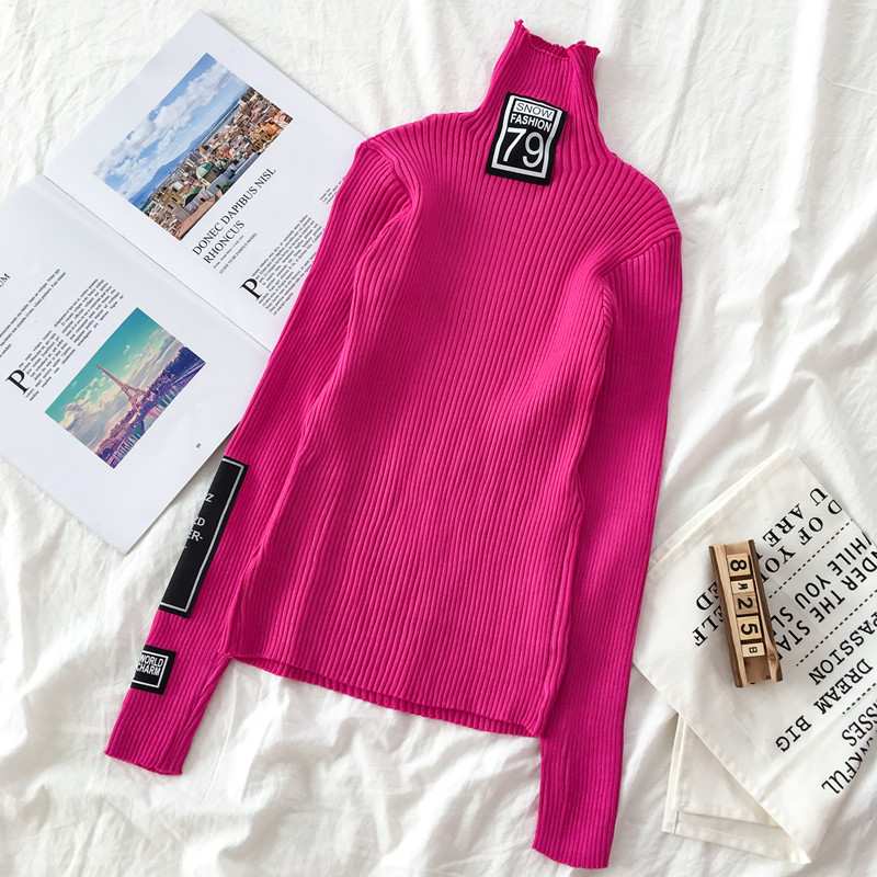 Μοντέρνα γυναικεία μπλούζα σε διάφορα χρώματα με κολάρο