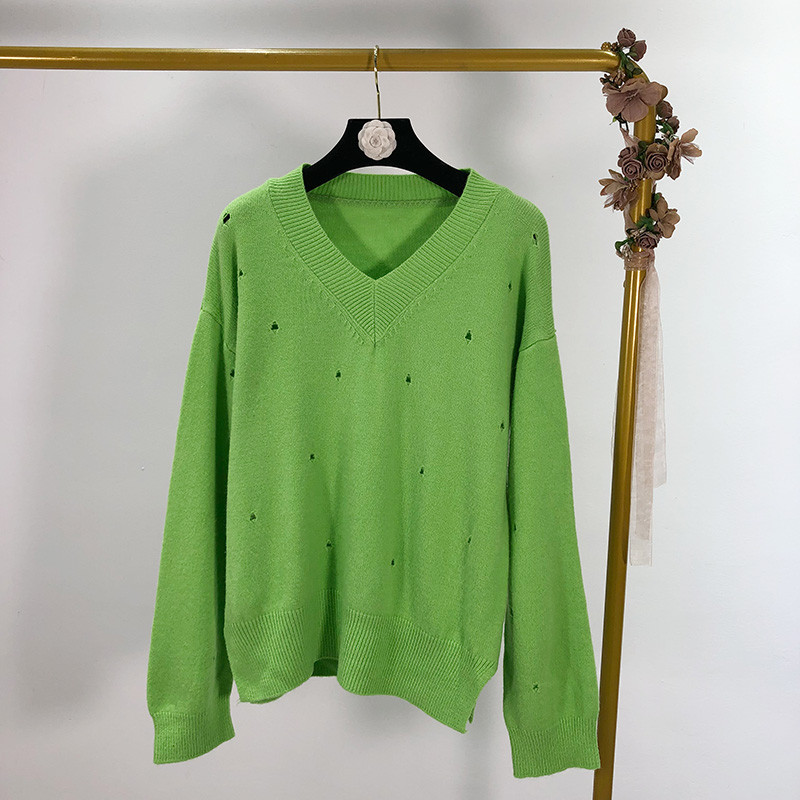 Pulover de dama subtire cu motiv rupt in mai multe culori