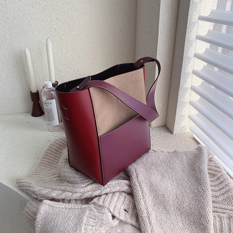 Geanta de dama din piele cu maner in mai multe culori