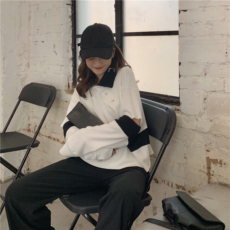 Bluza dama - model larg in doua culori