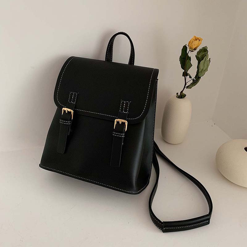 Rucsac modern de dama cu catarame in patru culori